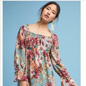 Maeve Anthropologie Floral Dress